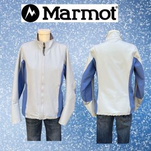 Marmot Blue Colorblock Midweight Full Zip Jacket